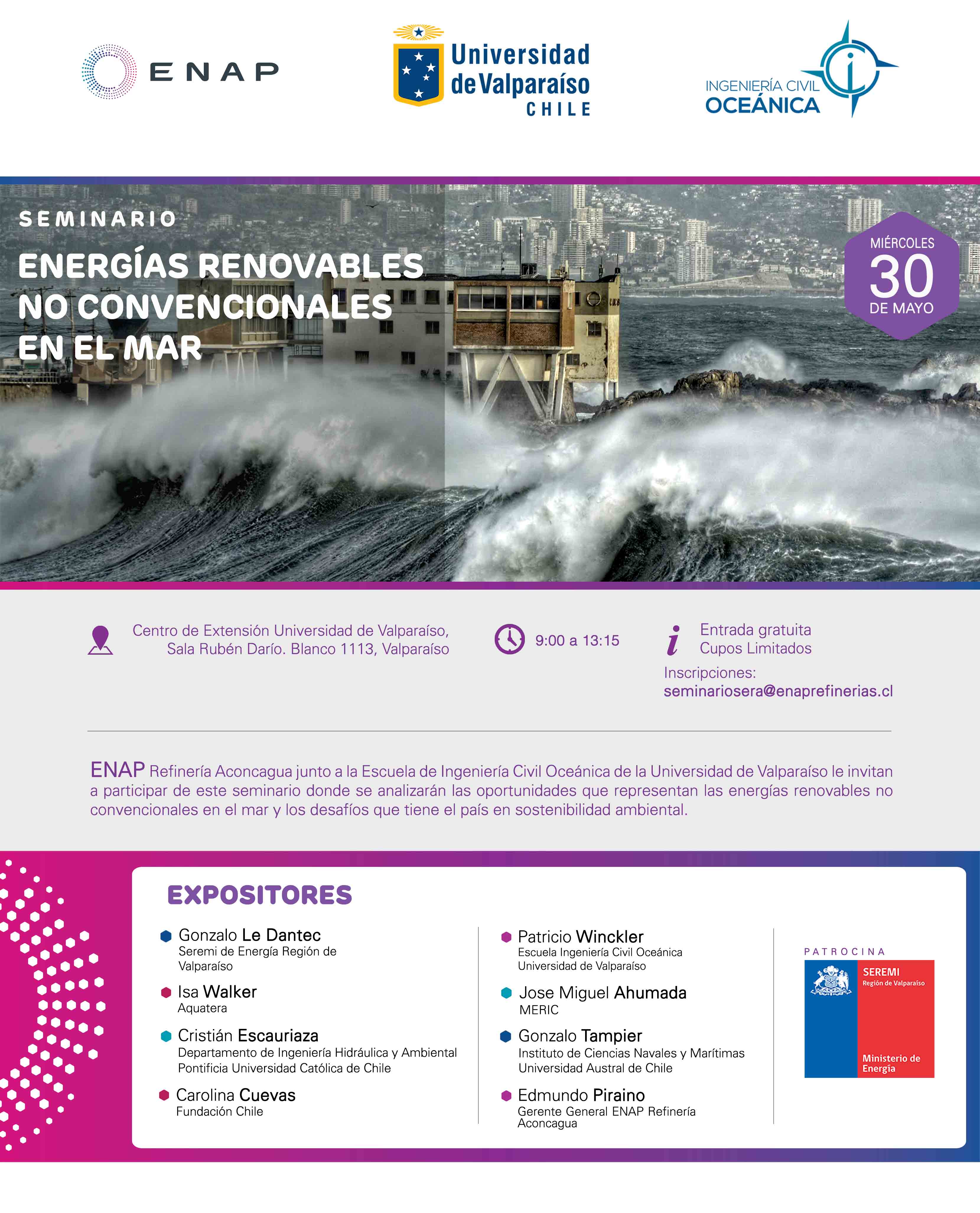 Resumen de información sobre el Seminario ERNC